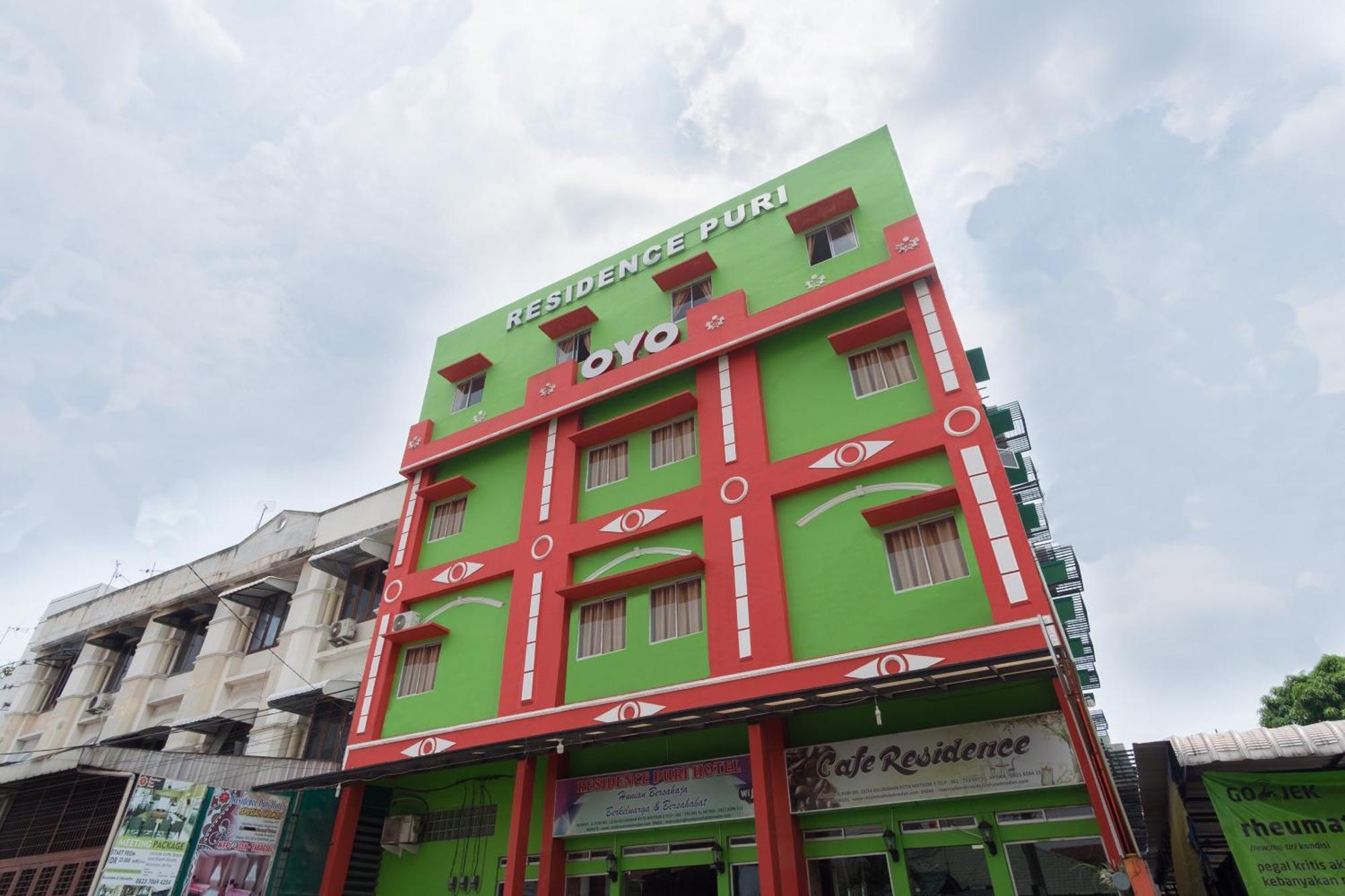 Capital O 615 Residence Puri Hotel Syariah メダン エクステリア 写真